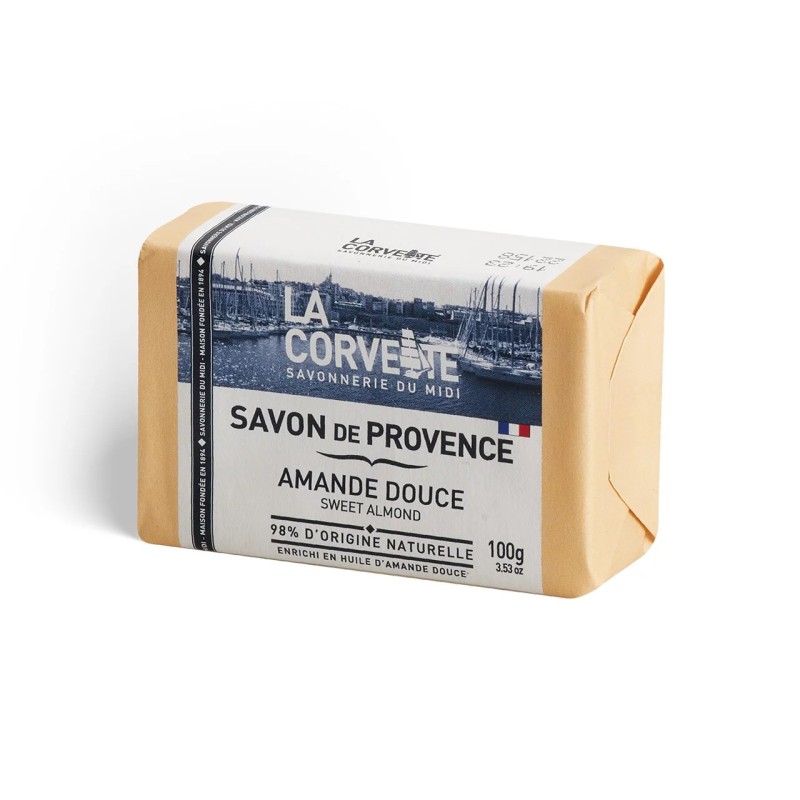 Savon De Provence Amande Douce 100G LA CORVETTE