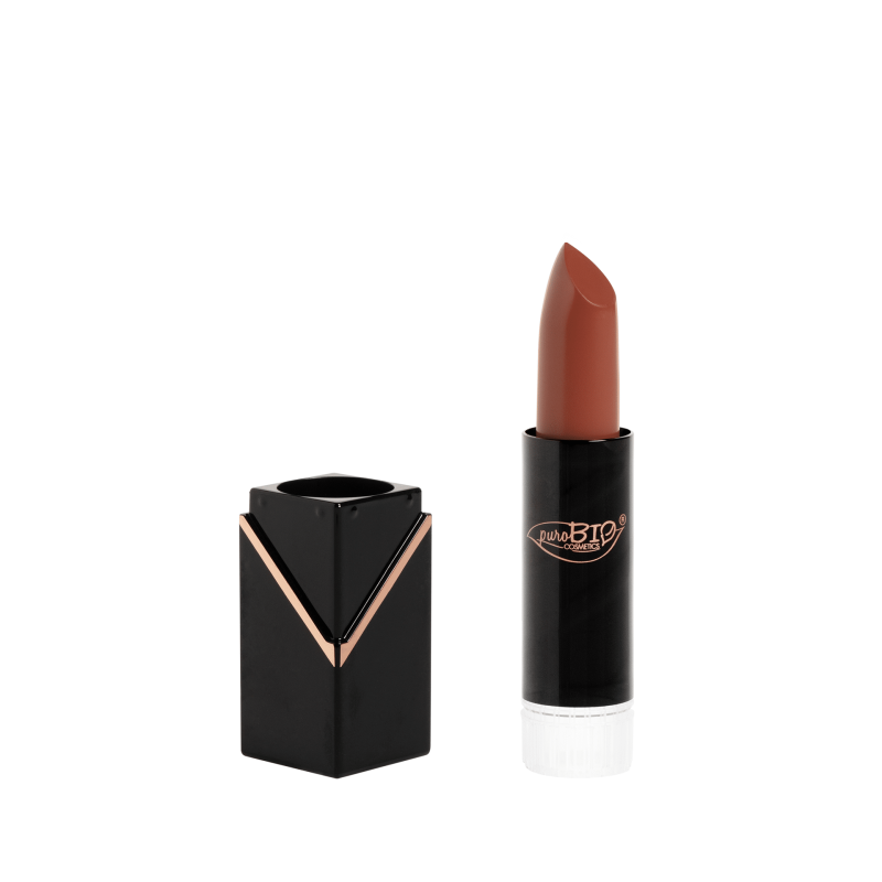 105 Rouge A Levres Semi Mat- Pêche Nude- Boitier PuroBio