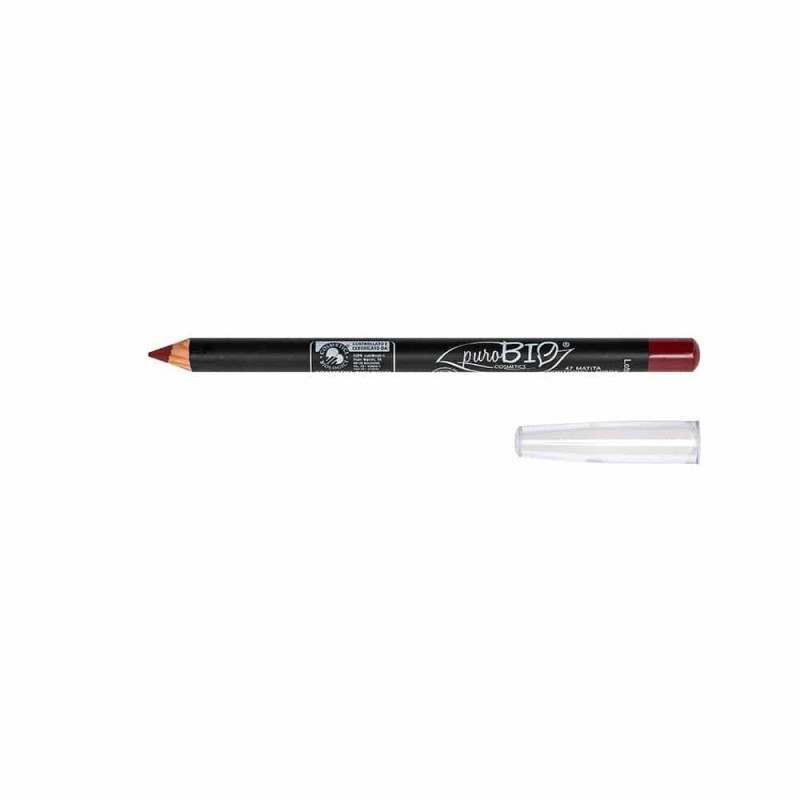 47 Crayon À Lèvres Fin Rouge Pur PuroBio