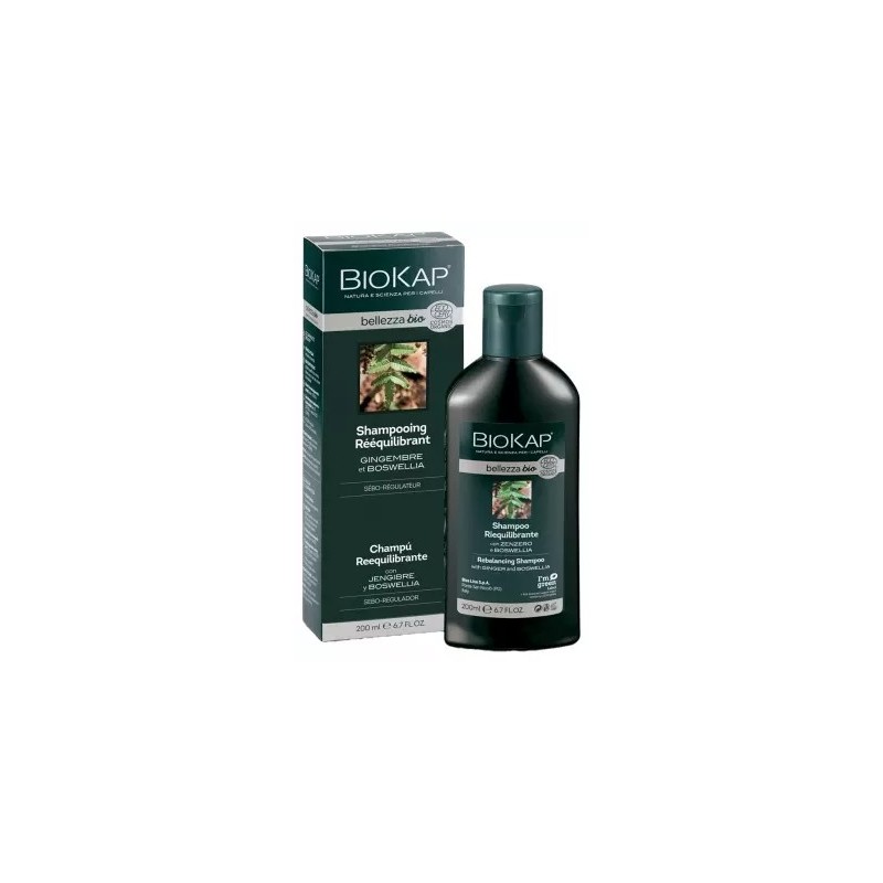 Shampooing Reequilibrant Biokap Bellezza Bio - 200 Ml BioKap