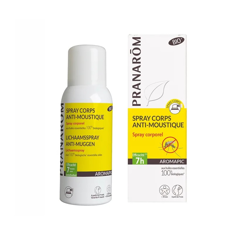 Spray Corporel Anti-Moustiques Bio (Eco) 75 Ml