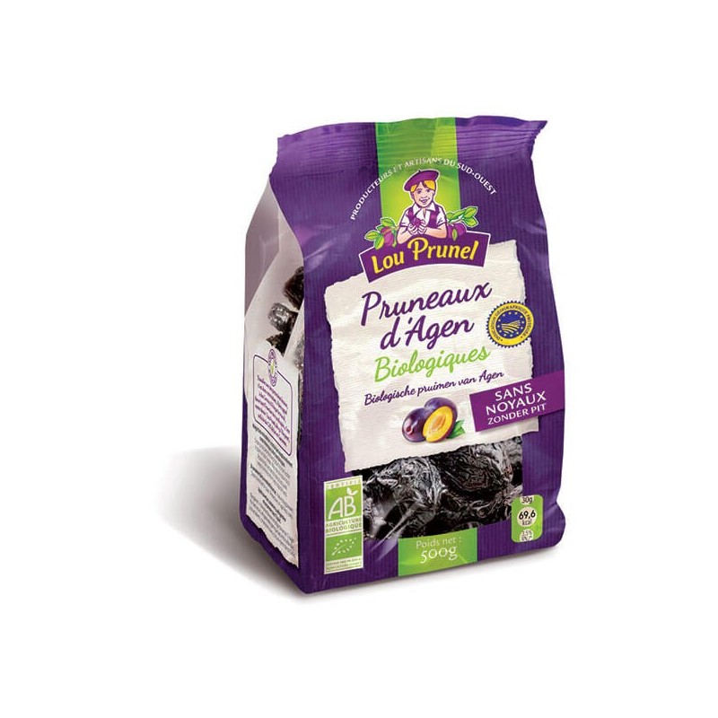 Pruneaux Agen Denot 44/55 500G LOU PRUNEL