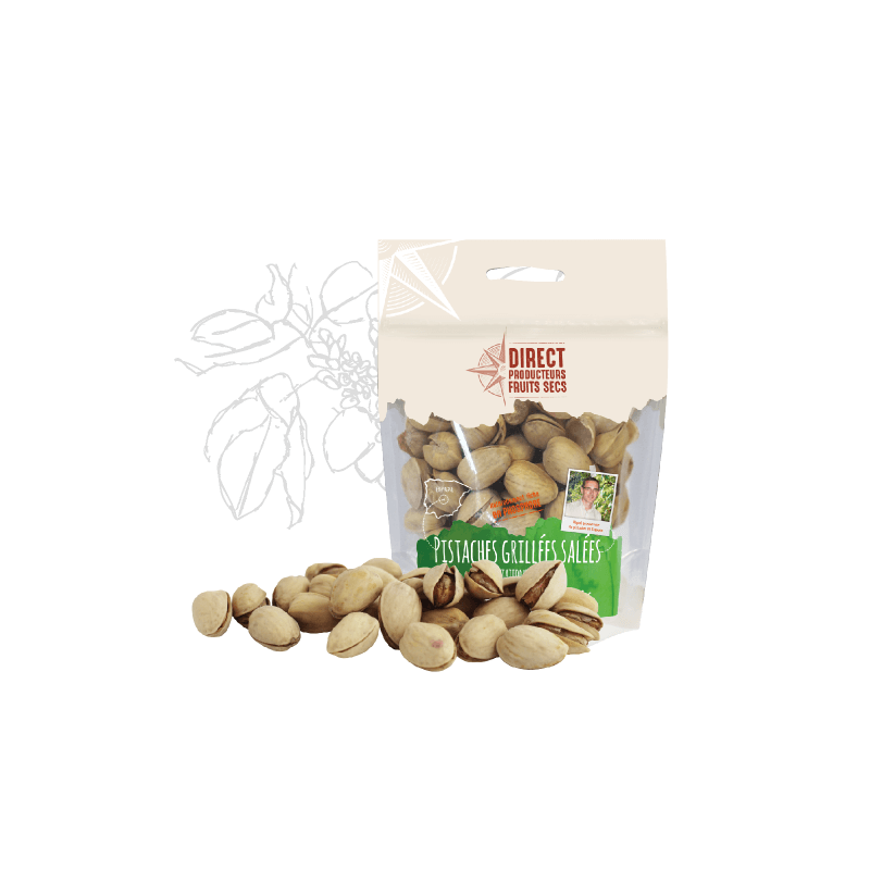 Pistaches Espagne Coques Grillees 125G PEPITE