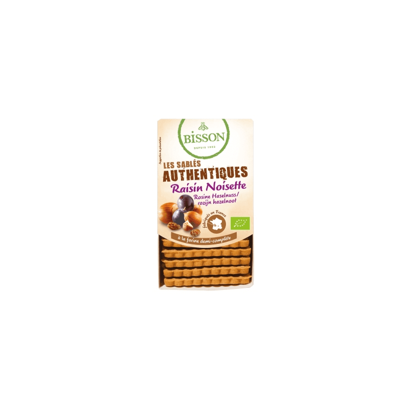 Authentiques Raisin Noisette 175G Bisson