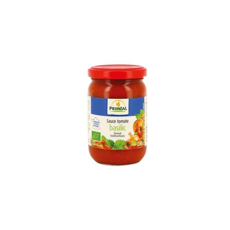 Sauce Tomate Basilic 200G Priméal