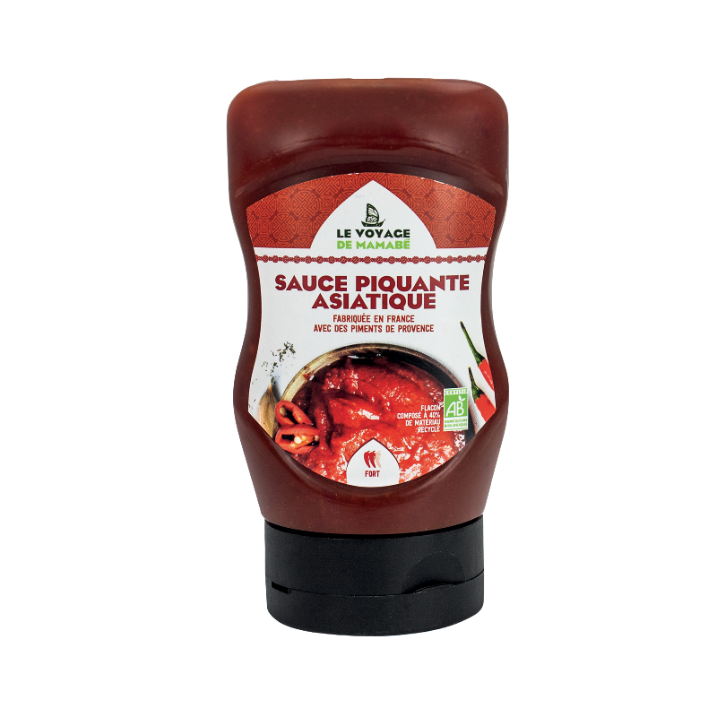 Sauce Piquante Asiatique 335Gr VOYAGE DE MAMABE