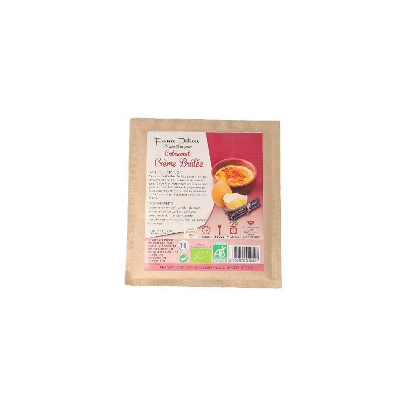 Creme Brulee 40Gr FRANCE DELICE