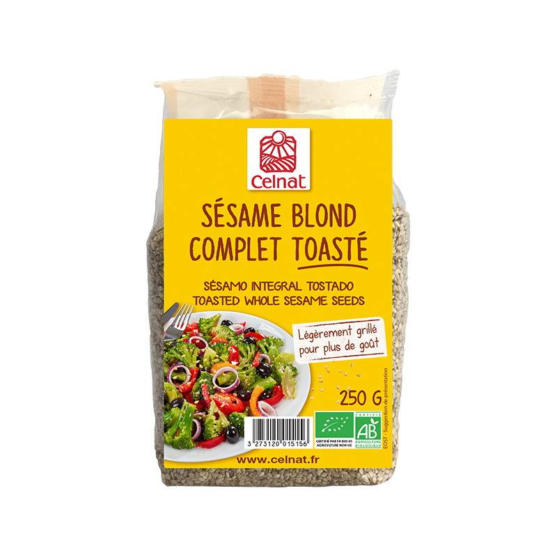 Sesame Blond Complet Toaste Celnat