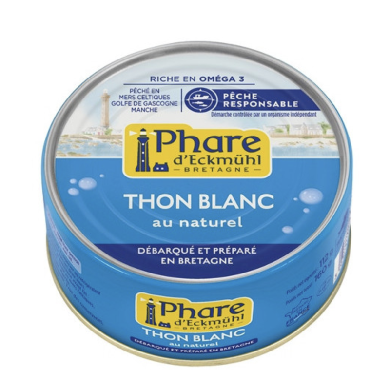 Thon Germon Au Naturel 112Gr Phare d'Eckmühl