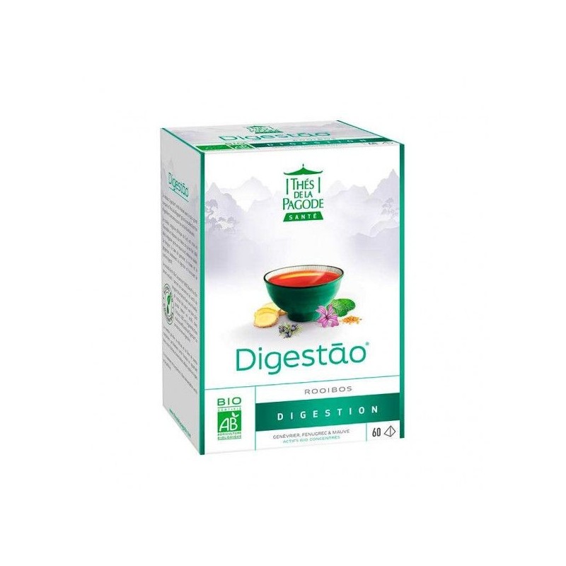 Digestao Bio 60 Infusettes LES THES DE LA PAGODE
