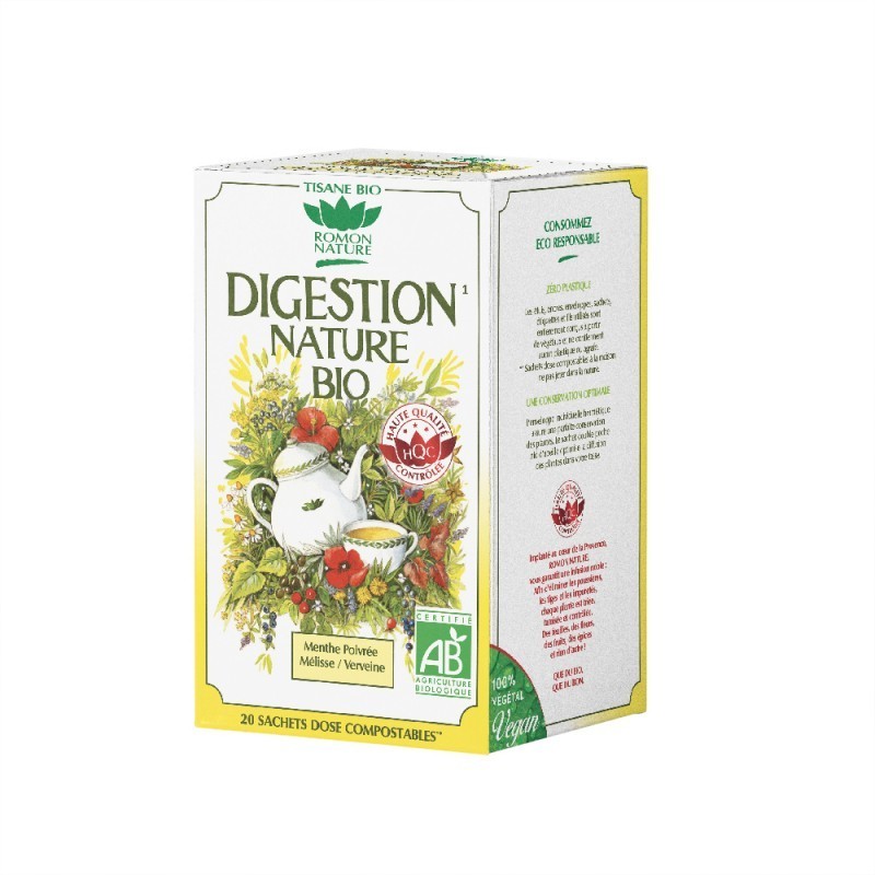 Digestion Nature 32G 20 Sachets ROMON NATURE / PLANTASIA