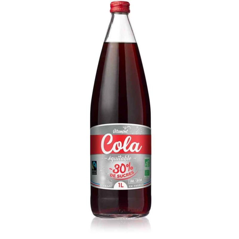 Cola Equitable Avec Moins 30% De Sucre 1L Vitamont