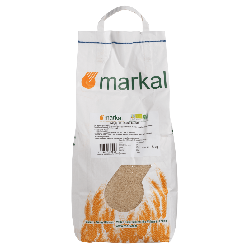 Sucre De Canne Blond 5Kg Markal