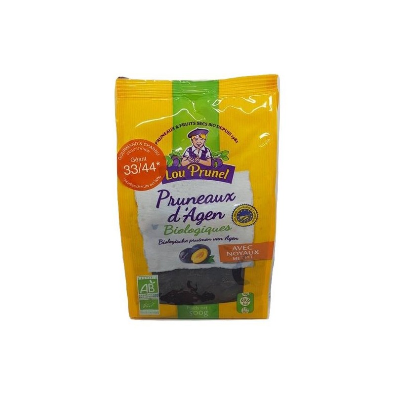 Pruneau D'Agen Igp Tres Gros 44/55 500G LOU PRUNEL