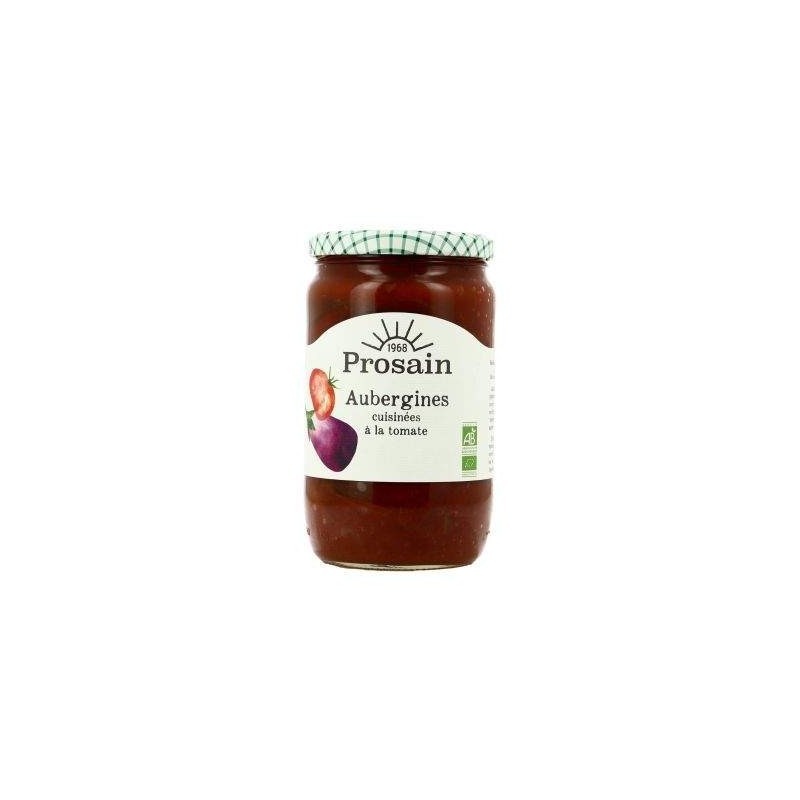 Aubergines Cuisinees A La Tomate 650G Prosain