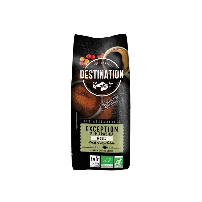Cafe Exeption Moulu 500G Destination