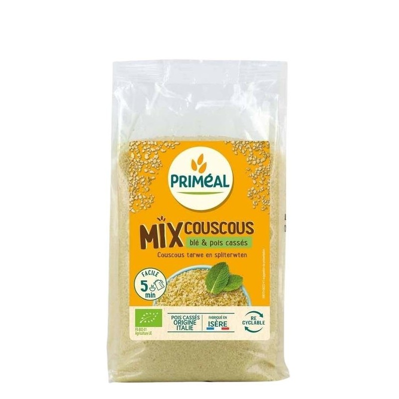Mix Couscous Ble Pois Casses 400Gr Priméal