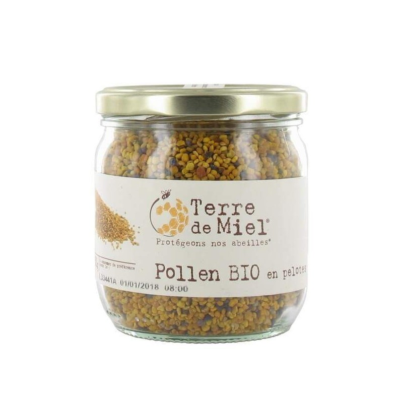 Pollen Pot Verre Espagne - 250 G TERRE DE MIEL