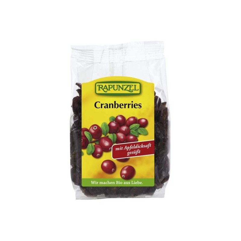 Canneberges Sechees Canada 100G Rapunzel