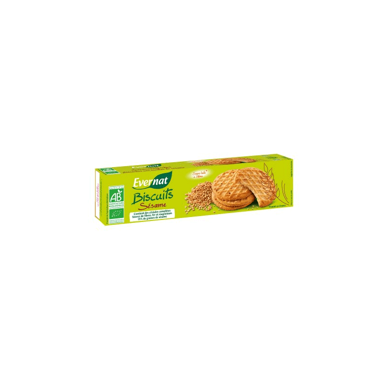 Biscuits Sesame 150G Evernat