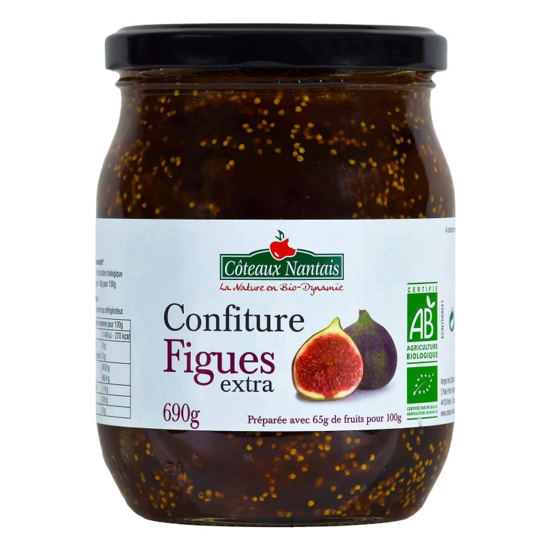 Confiture Figue Extra 690G Côteaux Nantais