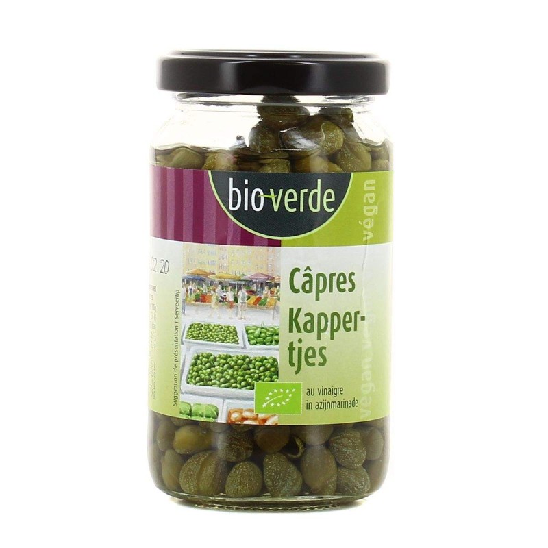 Capres Marines Au Vinaigre 120G BIO VERDE