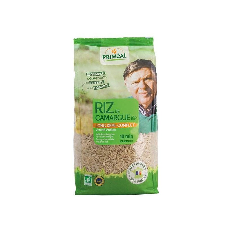 Riz De Camargue Long 1/2 Complet 1Kg Priméal