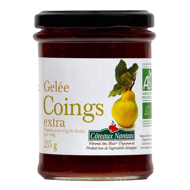 Gelee Coings 260G Côteaux Nantais