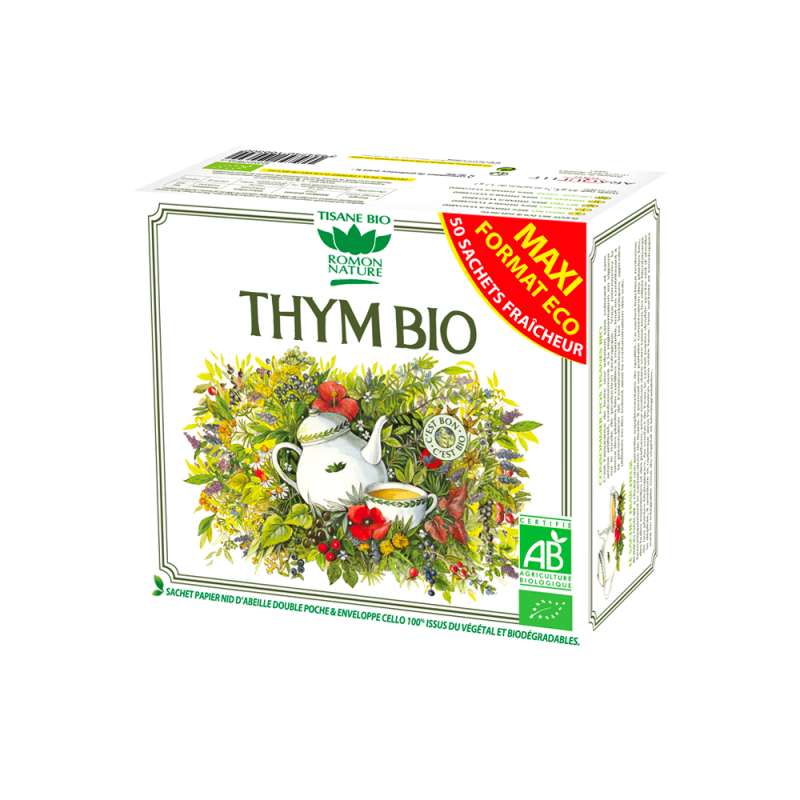 Thym Format Eco 50 Sachets 85G ROMON NATURE / PLANTASIA