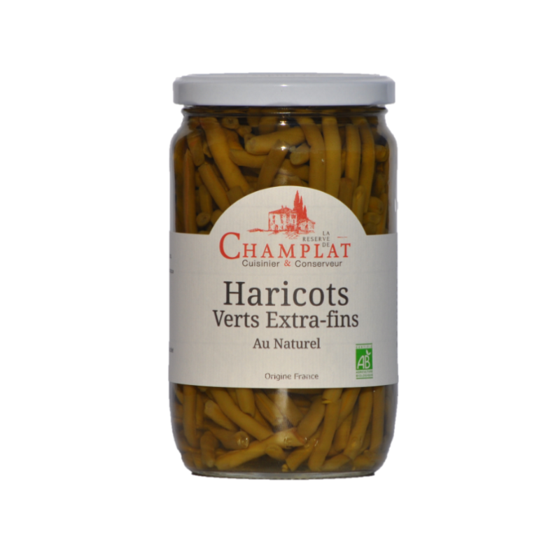 Haricots Verts Extra Fins 345G RESERVE DE CHAMPLAT