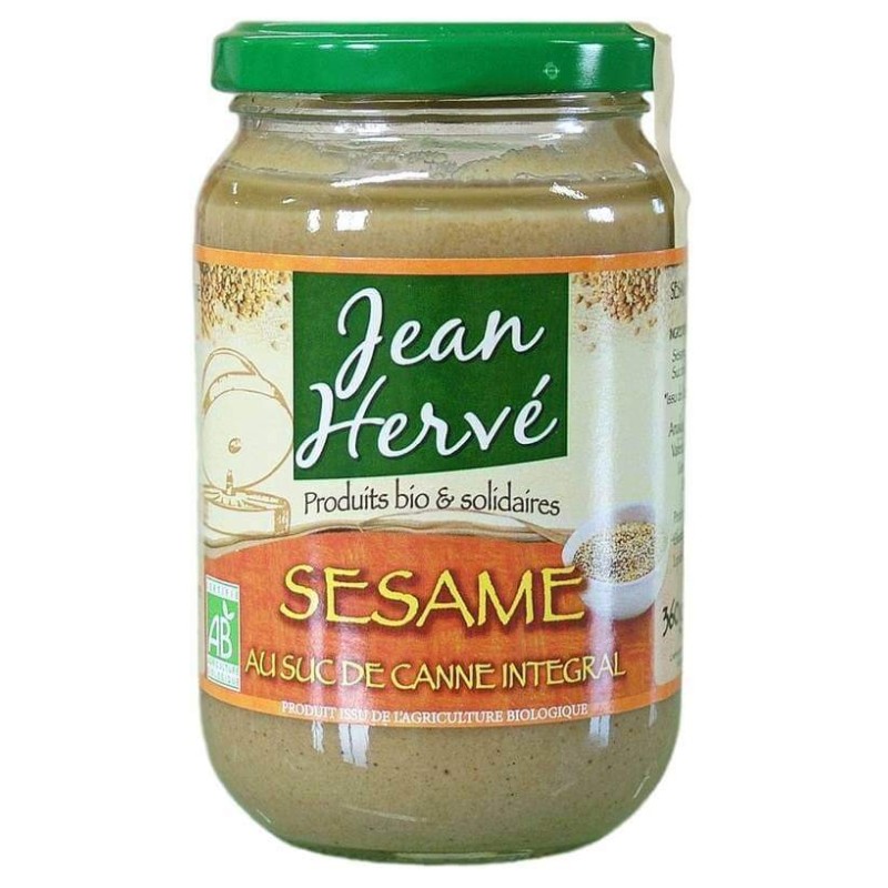 Puree De Sesame Au Suc De Canne 360G Jean Hervé