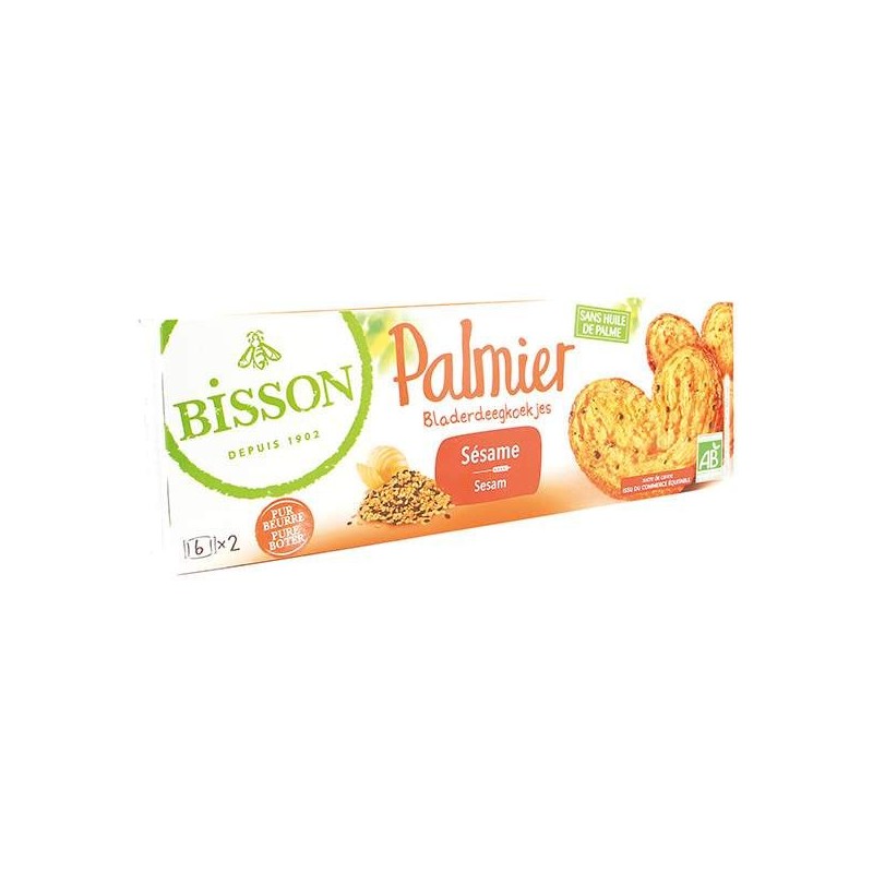 Palmiers Sesame 100G Bisson