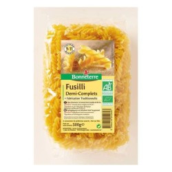 Fusilli Demi-Complets Torsades 500G Bonneterre