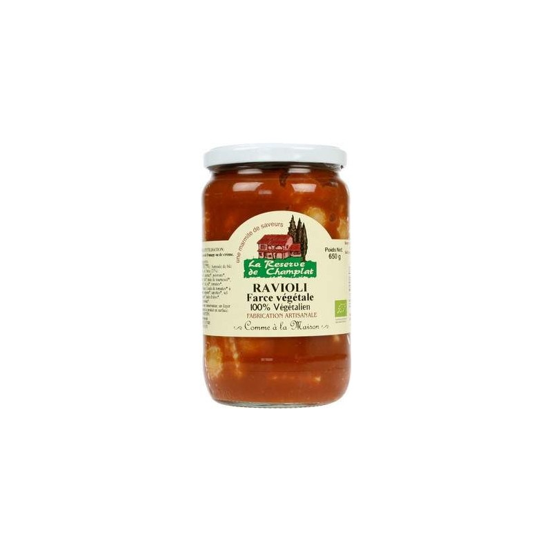 Ravioli Recette Vegetale 650G RESERVE DE CHAMPLAT