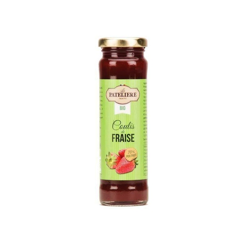 Coulis De Fraise 165G 70% De Fruits CULINAT