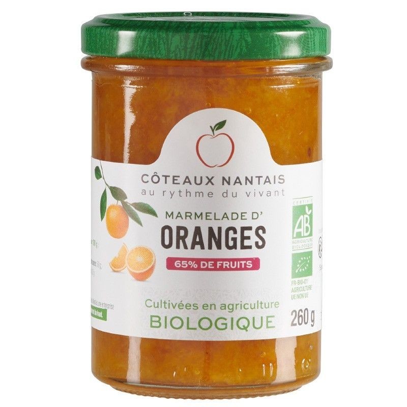 Marmelade D'Orange 260Gr Côteaux Nantais