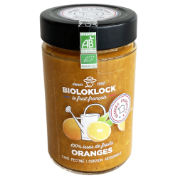 100% Issus De Fruits Orange France 210G BIOLO'KLOCK