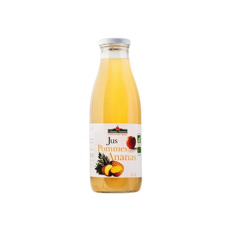 Jus Pomme Ananas 75Cl Côteaux Nantais