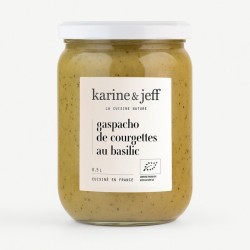 Gaspacho Courgettes Basilic Bocal 500Ml KARINE ET JEFF