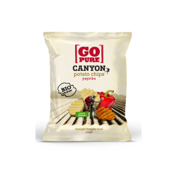 Chips De Pomme De Terre Paprika 125G GO PURE
