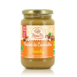 Beurre De Cacahuetes Crunchy 350G MAMIBIO