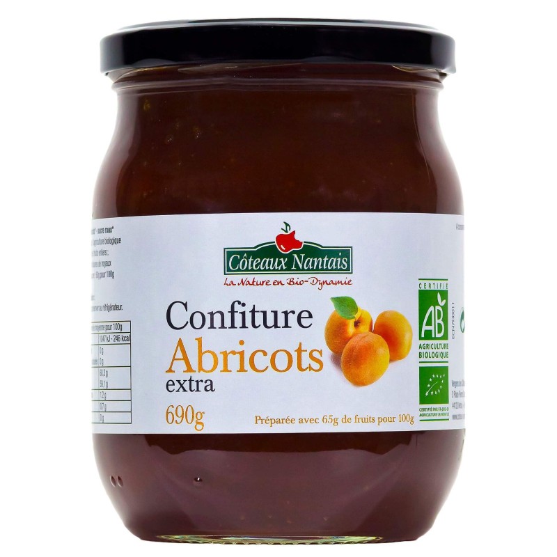 Confiture Abricot 690G Côteaux Nantais