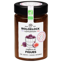 Confiture Figue France 230G BIOLO'KLOCK