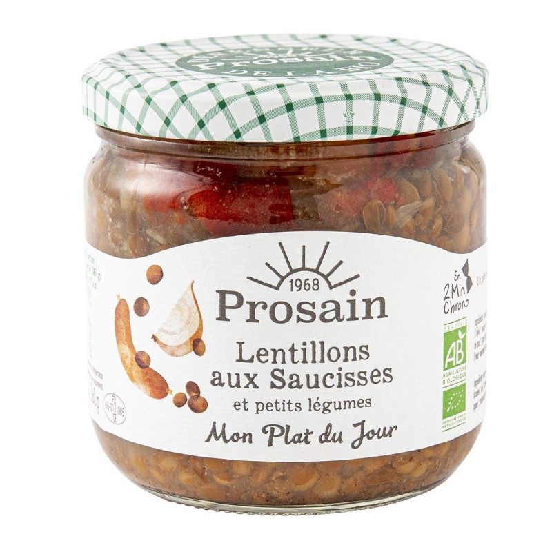 Lentillons Saucisses Petits Legumes Prosain