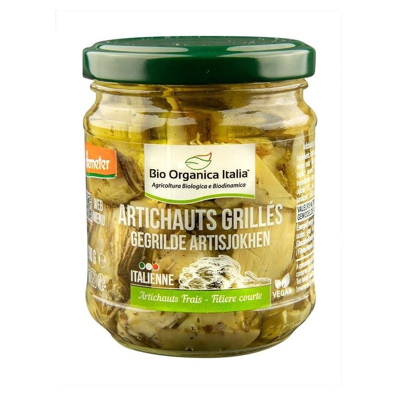Artichauts Grilles A L'Huile 190Gr BIO ORGNICA