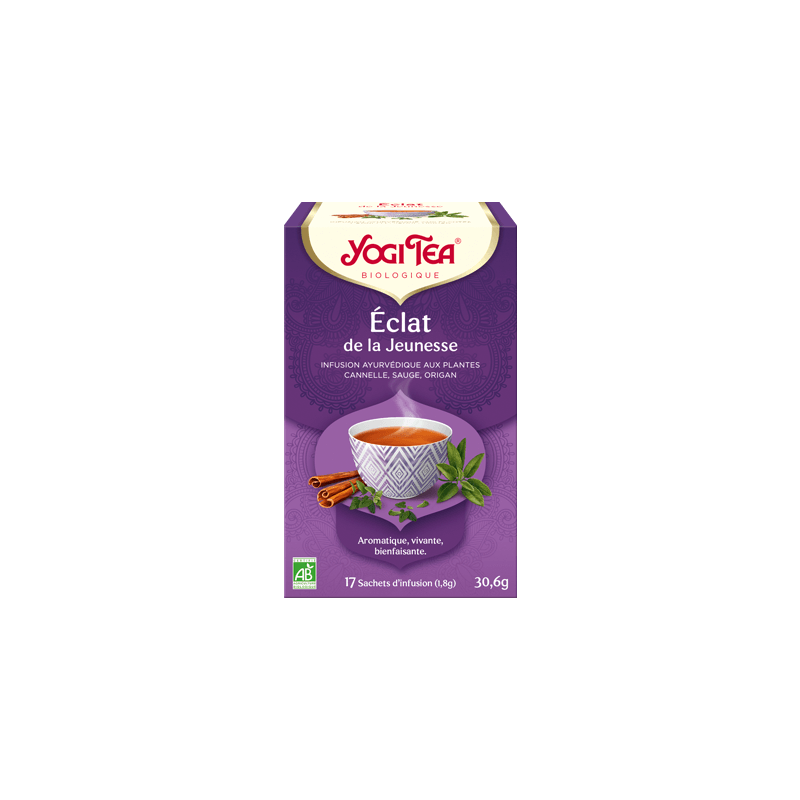 Infusion Eclat De Jeunesse (17 Infusettes) Yogi Tea