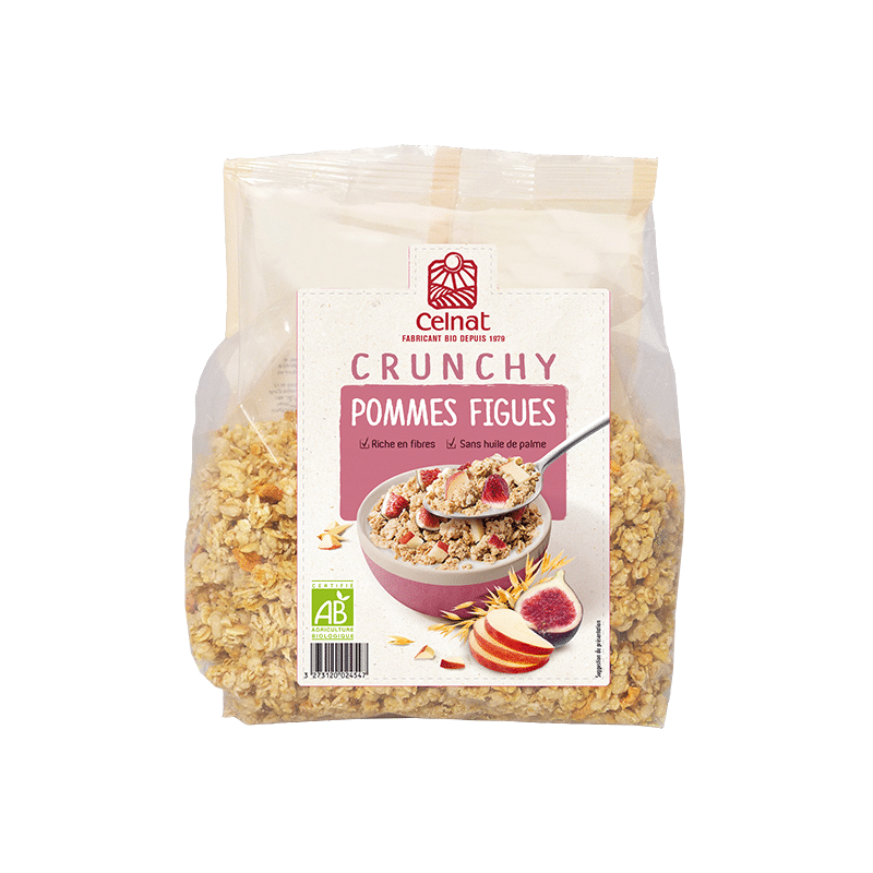 Crunchy Pommes Figues 500G Celnat