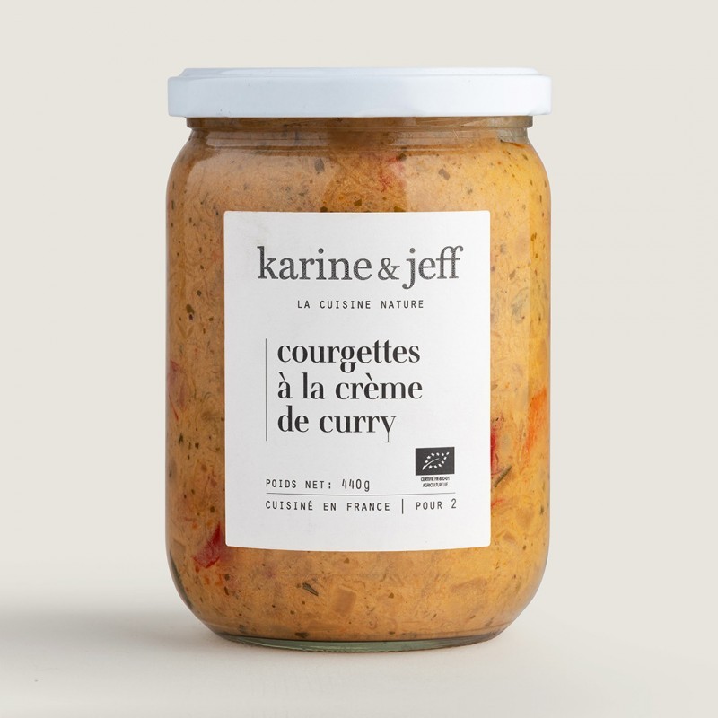 Courgettes Creme Curry 440G KARINE ET JEFF
