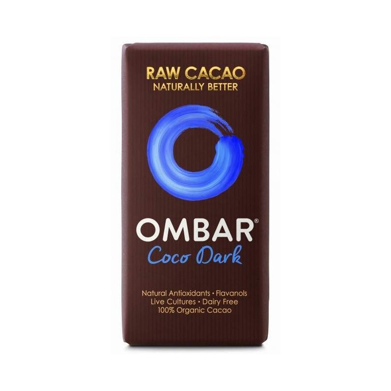 Chocolat Cru Vegan Noir Coco 35G OMBAR