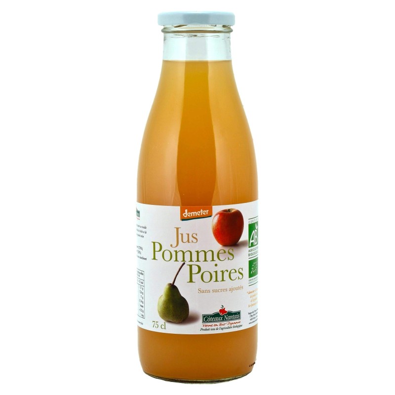 Jus Pomme Poire 75Cl Côteaux Nantais